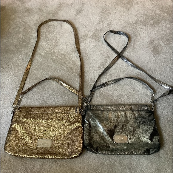 UK style French Crossbody bags gold silver silver bundle (2) pie bundle - Picture 5 of 16